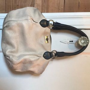 Jcrew mini brompton hobo crossbody leather bag